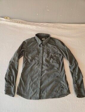 REI Co-op Women's Lightweight Nylon Button-Up Shirt XS